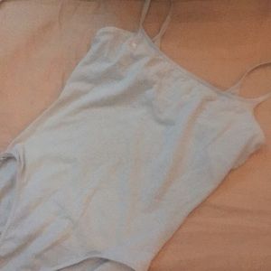 Olga, Soft Blue Body Suit, Size Small